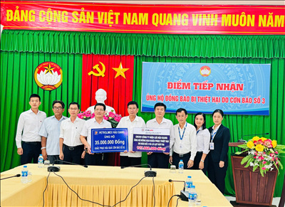 Tổng công ty Điện lực miền Nam hướng về đồng bào miền Bắc bị thiệt hại do cơn bão số 3