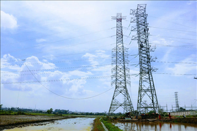 Đóng điện thành công công trình lộ ra 110kV trạm 220kV An Phước